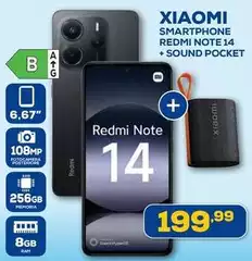 Xiaomi - Smartphone Redmi Note 14 + Sound Pocket