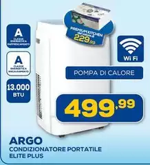 Argo - Condizionatore Portatile Elite Plus