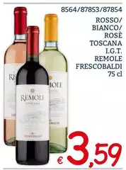 Frescobaldi - Rosso/Bianco/Rose Toscana I.G.T. Remole