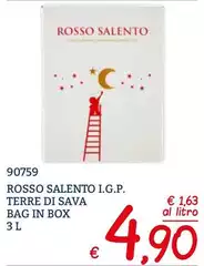 Terre sabine - Rosso Salento I.G.P. Bag In Box