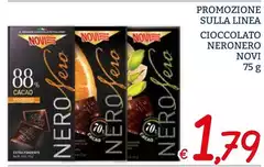 Novi - Promazione Sulla Linea Cioccolato Neronero