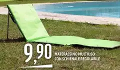 Materassino Multiuso Con Schienale Regolabile