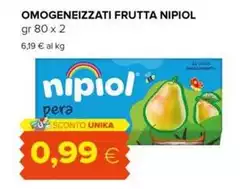 Nipiol - Omogeneizzati Frutta