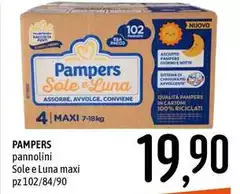 Pampers - Pannolini Sole E Luna Maxi