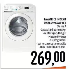 Indesit - Lavatrice  BWA8149XWWIT 2