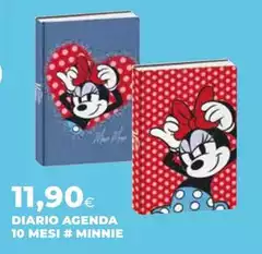 Minnie - Diario Agenda 10 Mesi #