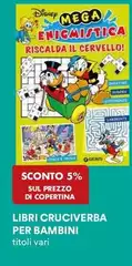 Disney - Libri Cruciverba Per Bambini