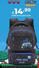 Over - Zaino Scuola Boy Game