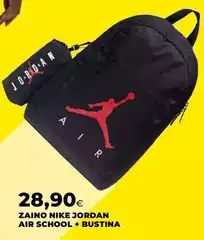 Nike - Zaino Jorgen Air School + Bustina