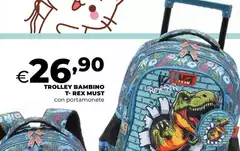 Must - Trolley Bambino T-Rex