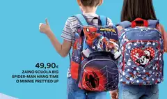 Minnie - Zaino Scuola Big Spider-Man Hang Time O  Prettied Up