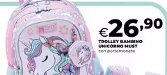 Must - Trolley Bambino Unicorno