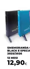 Smemoranda -  Black E Specia