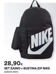 Nike - Set Zaino + Bustina Zip