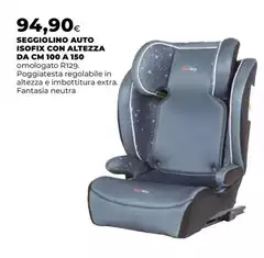 Seggiolino Auto Isofix Con Altezza Da Cm 100 A 150