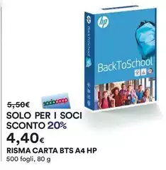 HP - Risma Carta Bts A4