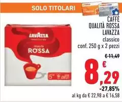 Lavazza - Caffe Qualità Rossa