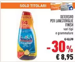 Finish - Detersivo Per Lavastoviglie