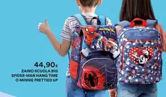 Minnie - Zaino Scuola Big Spider-Man