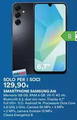 Samsung - Smartphone A16
