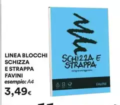 Favini - Linea Blocchi Schizza E Strappa