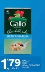 Gallo - Riso Graal Rissparmao