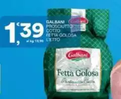 Galbani - Prosciutto Coto Fetta Golosa