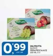 Valfrutta - Succo Pera/Pesca/Ace