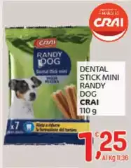 Crai - Dental Stick Mini Randy Dog