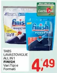 Finish - Tabs Lavastoviglie All In 1