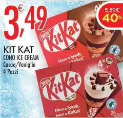 Kitkat - Kit Kat Cono Ice Cream