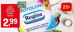 Regina - Carta Igienica Rotoloni