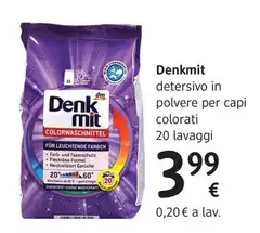 Denkmit - Detersivo In Polvere Per Capi Colorati 20 Lavaggi