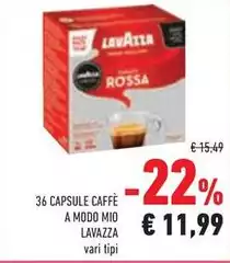 Lavazza - 36 Capsule Caffè A Modo Mio