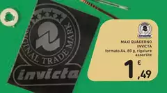 Invicta - Maxi Quaderno