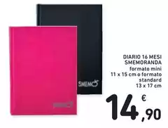 Smemoranda - Diario 16 Mesi