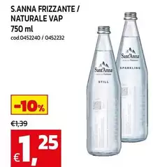 Sant'anna - S.Anna Frizzante/Naturale Vap