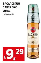 Bacardi - Rum Carta Oro