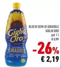 Giglio Oro - Olio Di Semi Di Girasole