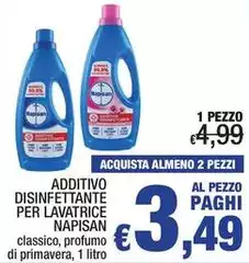 Napisan - Additivo Disinfettante Per Lavatrice