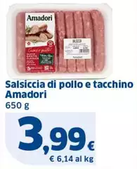 Amadori - Salsiccia Di Pollo E Tacchino