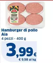 Aia - Hamburger Di Pollo