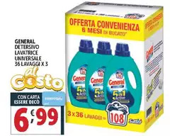 General - Detersivo Lavatrice Universale