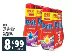 Pril - All In 1 Gel Classico