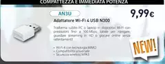 D Link Tp Link - AN3U Adattatore Wi-fi 4 Usb N300