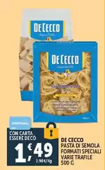 De Cecco - Pasta Di Semola Formati Speciali