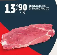 Spalla A Fette Di Bovino Adulto