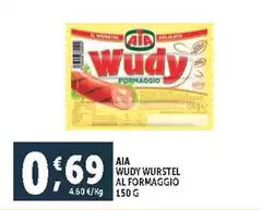 Aia - Wudy Wurstel Al Formaggio