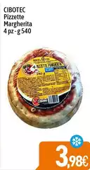 Pizzette Margherita