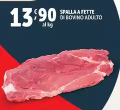 Spalla A Fette Di Bovino Adulto